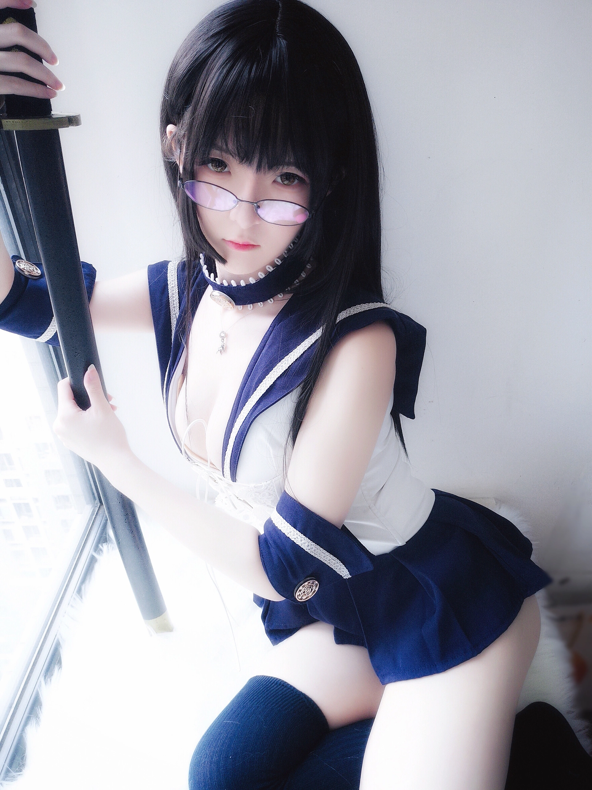 一小央泽 - NO.27 武士刀与水手服 1