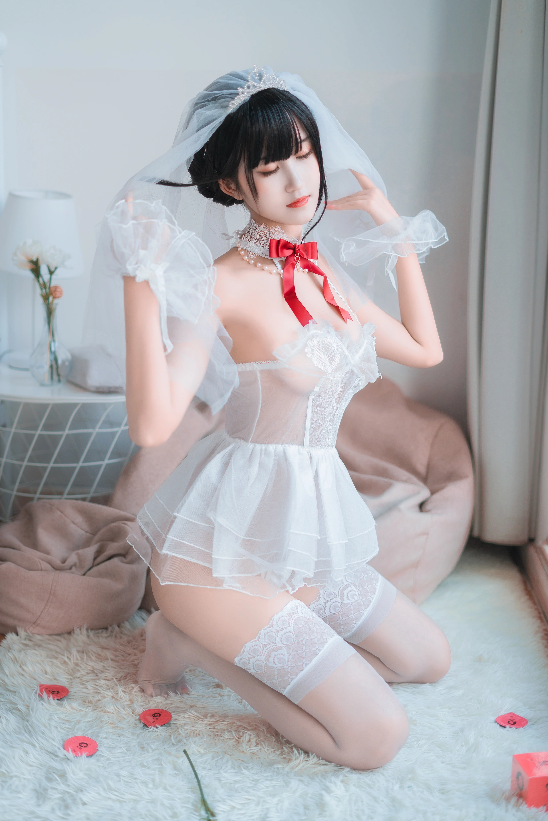 三度_69 - NO.57 婚纱孔雀翎 3